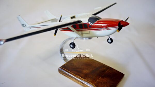 Cessna 337 Super Skymaster with detailed craftsmanship.